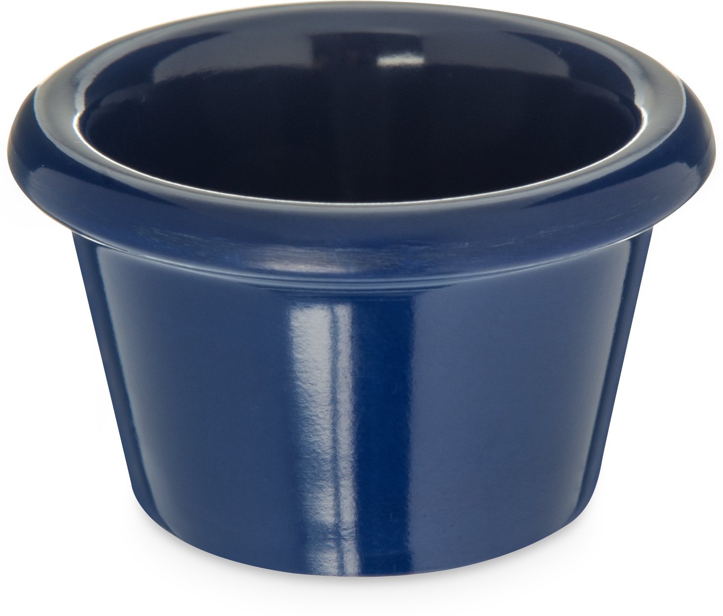 Carlisle S27560 Ramekin, melamina, capacidad de 1.5 oz, azul cobalto (caja de 48))