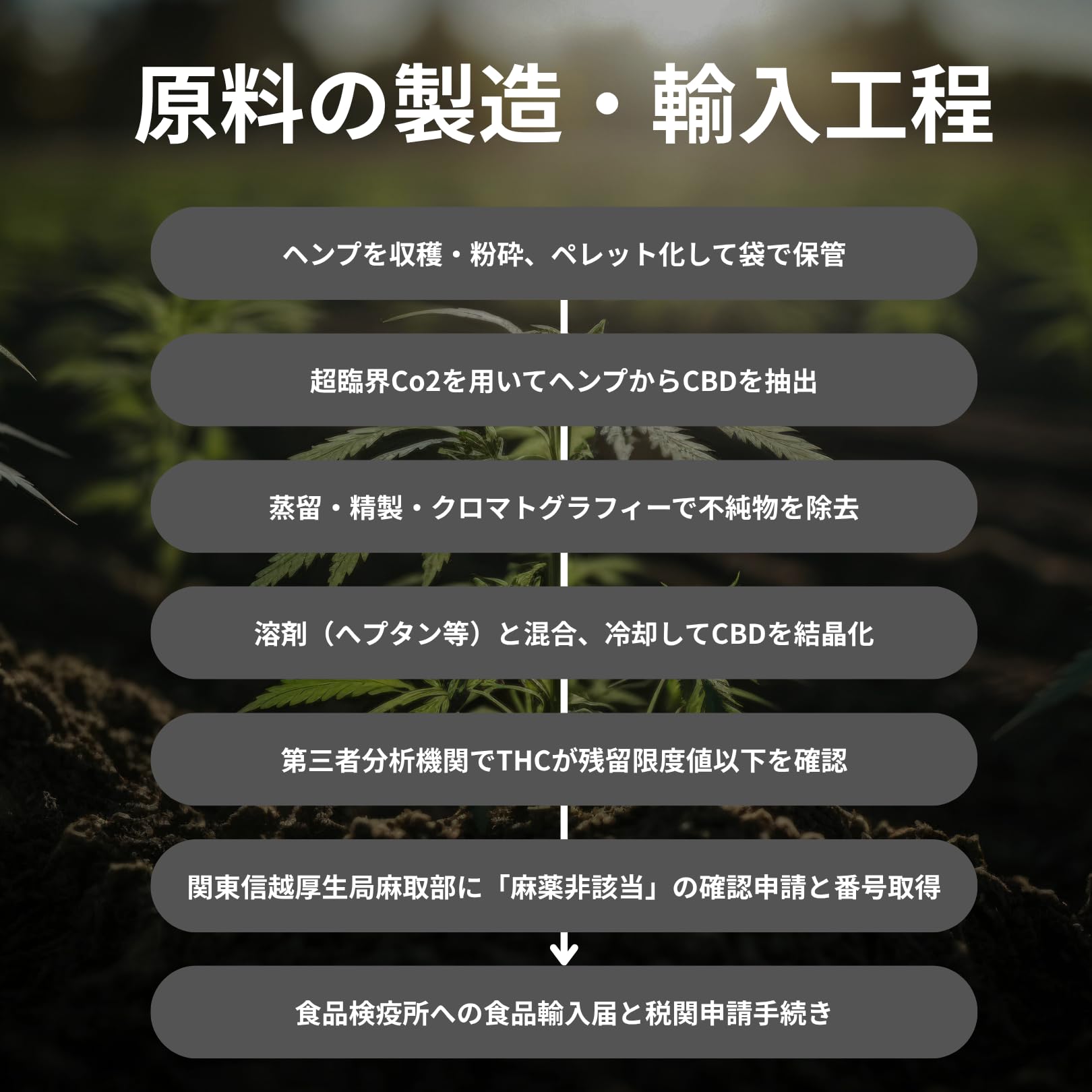Amazon.co.jp: tokyo mooon CBD アイソレート パウダー 原料 100g
