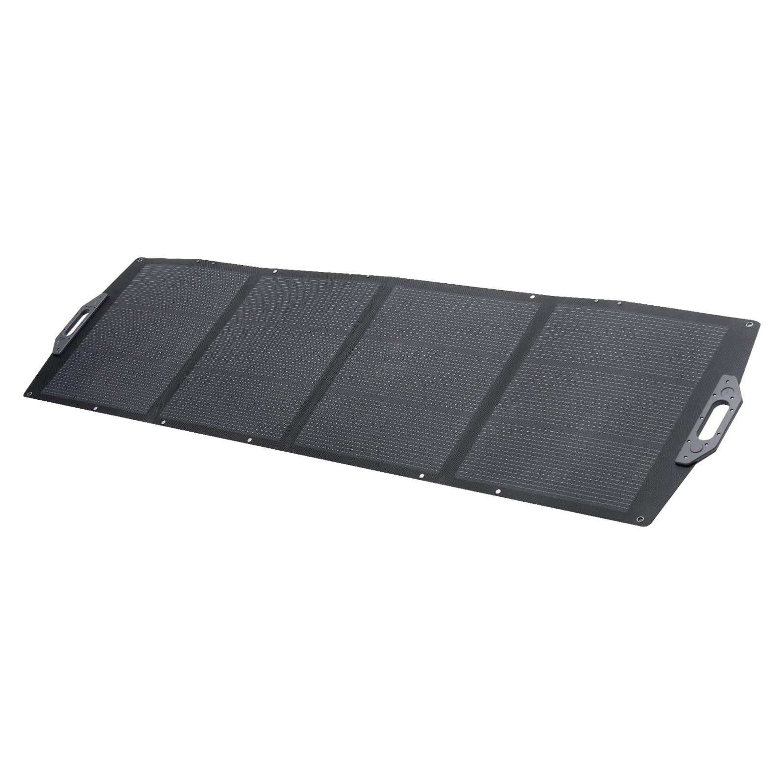 VEVOR Placa Solar Plegable 200 W, Panel Solar Monocristalino Portátil, Alta Eficiencia 24%, con Puertos USB MC4 DC, Impermeable IP67, Cargador para Viajes Acampadas Autocaravanas Estaciones de Energía