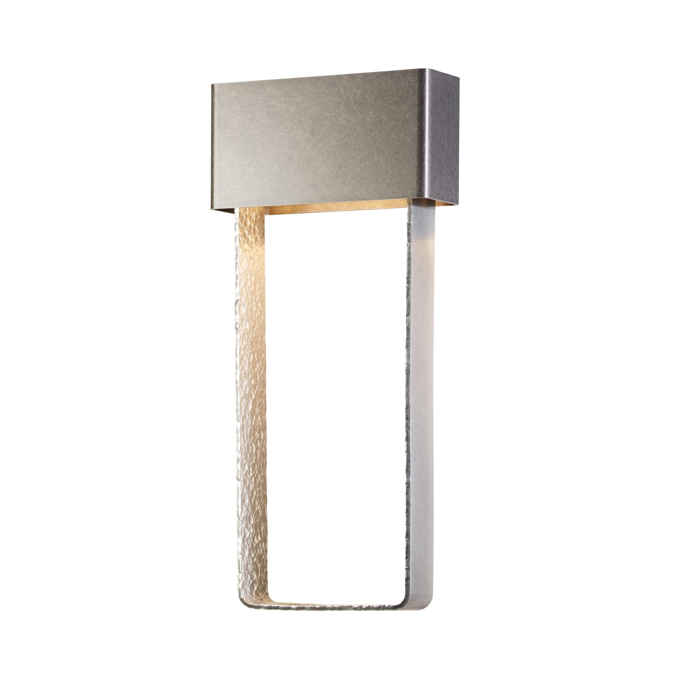Hubbardton Forge Quad Large LED Sconce, Burnished Steel