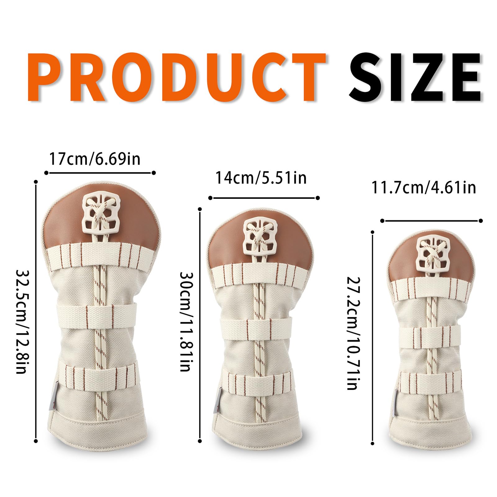 Fundas para putter de golf, protector de cabeza de conductor, mazos de golf, fundas para cabeza de golf, protectores de palos de golf, protector de putter