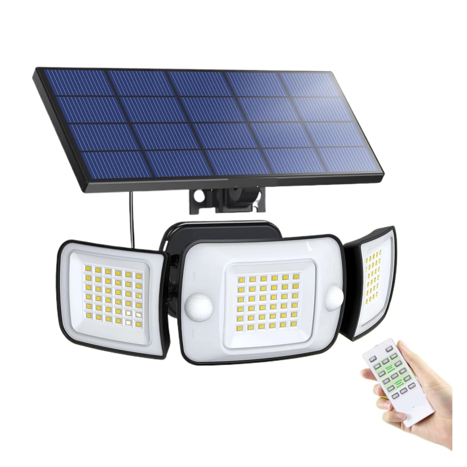 LNHHG Solar Flood Light Solar Outdoor Light Motion Sensor Waterproof Bright Wall Street Lamp For Garden Yard Path Gara Stairs Porch for Garden Driveway Garage Patio