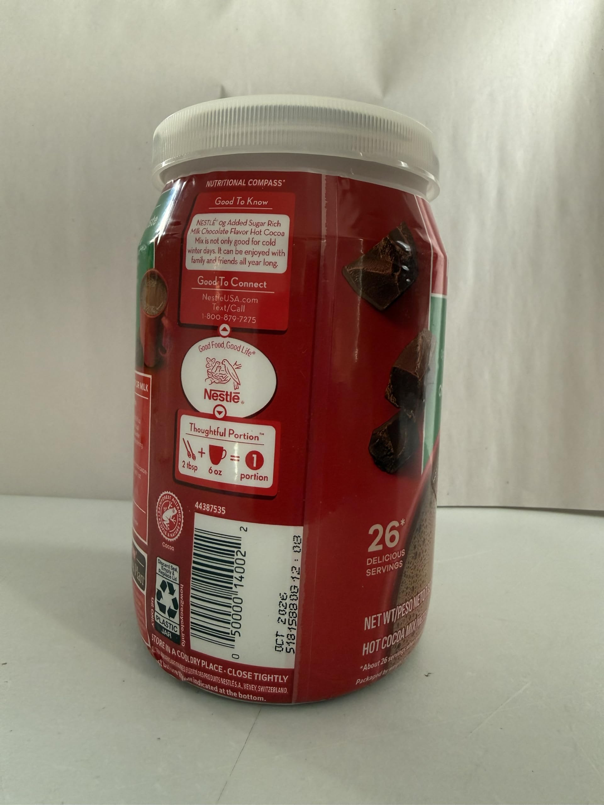 Nestle Hot Cocoa Fat Free Canister 3pc