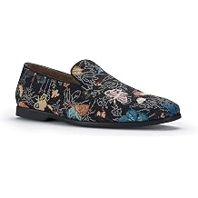 Ferro Aldo Mens Slip-On Loafers | Woven Espadrille & Classic Styles | Casual & Formal Dress Shoes