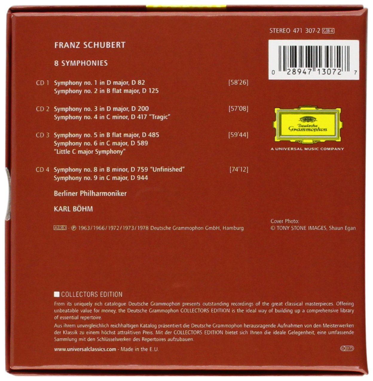 Schubert: 8 Symphonies