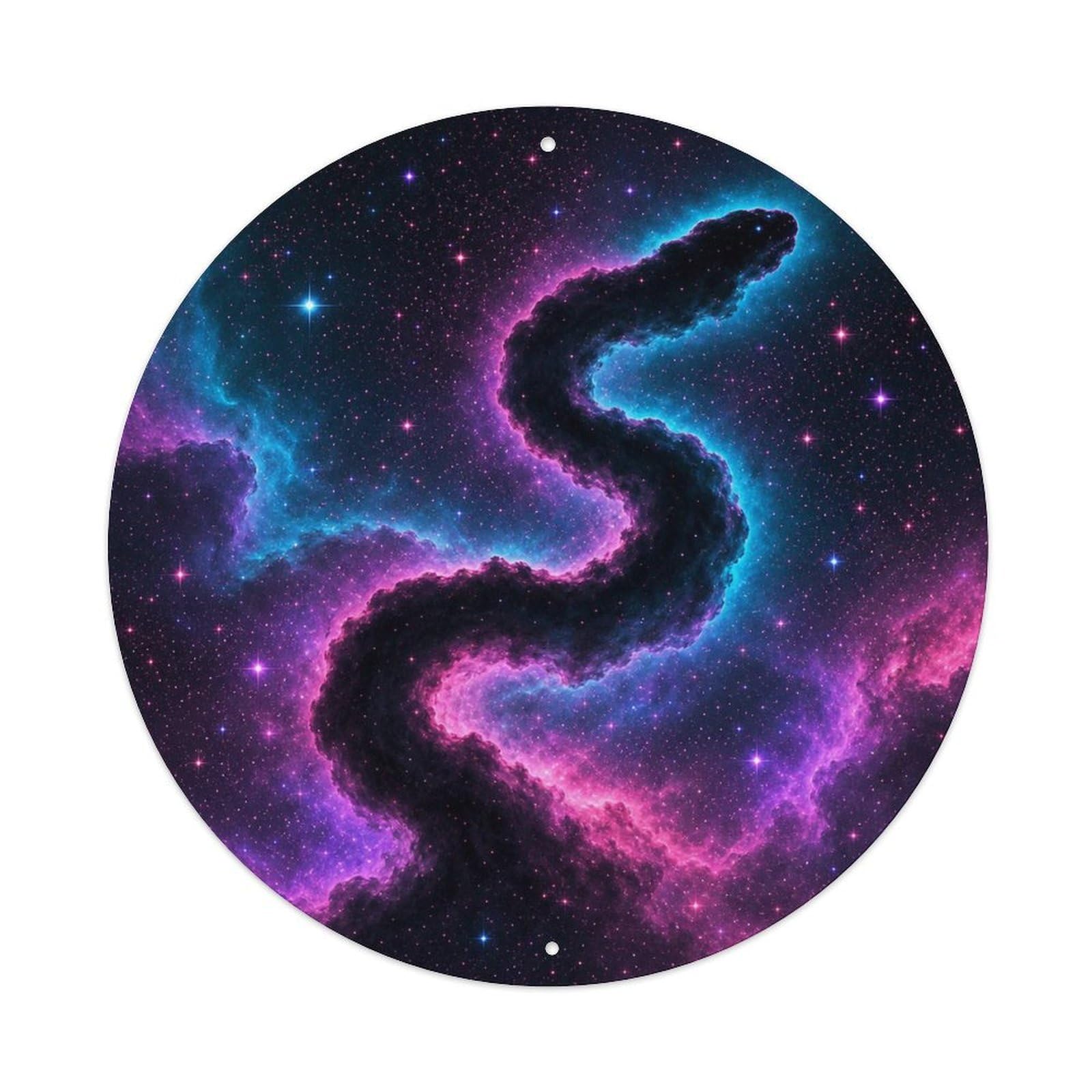 Astronomy Cosmic Space Celestial Snake Nebula Metal Tin Sign