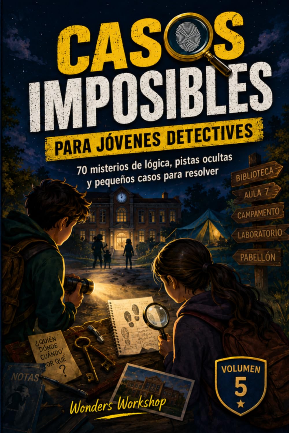 Casos Imposibles para Jóvenes Detectives: 70 misterios de lógica, pistas ocultas y pequeños casos para resolver