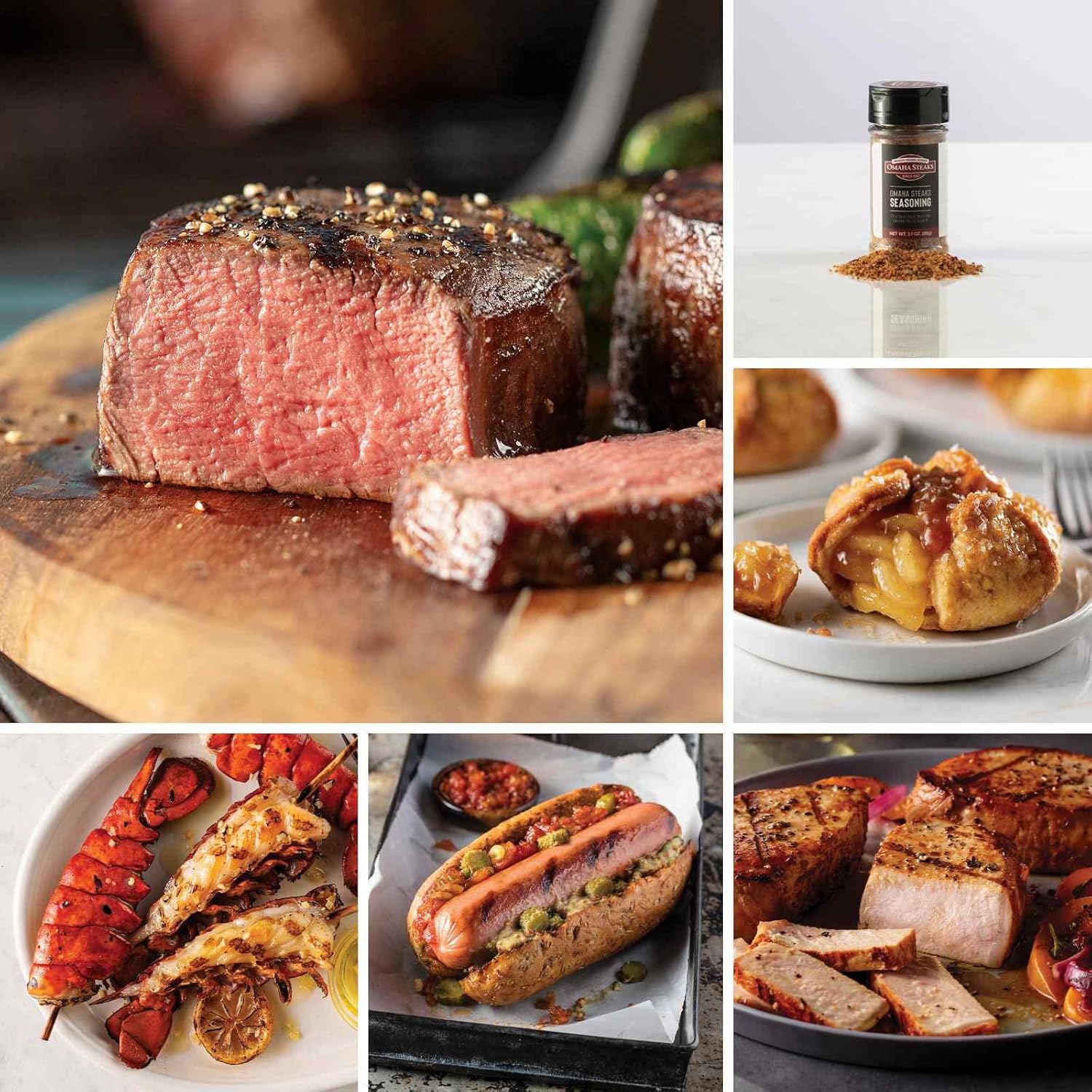 Omaha Steaks Surf & Turf Gift (Butcher's Cut Filet Mignons