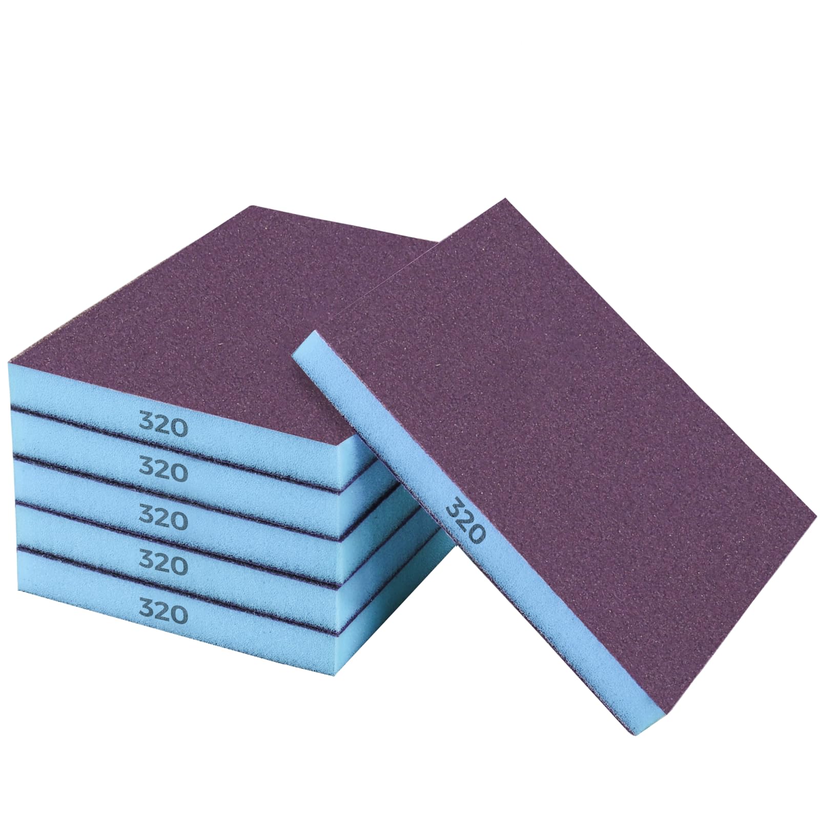 STEBRUAM 6 Pieces Sanding Sponges