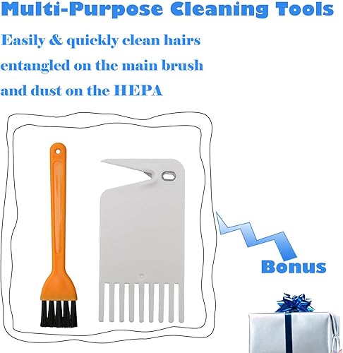 Miniatura 8 de Kit de accesorios compatible con Roborock S4 S5 S6 E4 E20 E25 E35 S50 Xiaomi Mi Mijia aspiradora robótica, paquete de 22 piezas de repuesto, 2