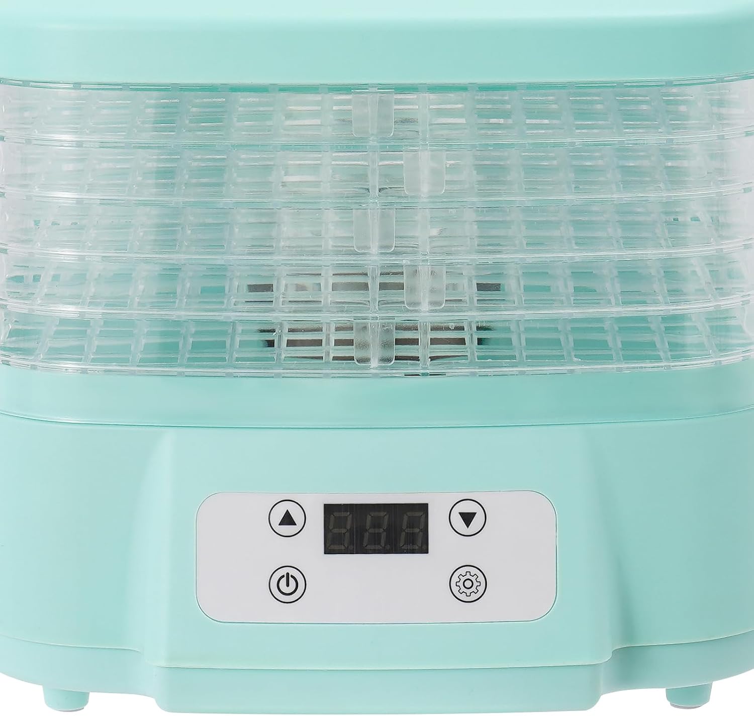 Food Dehydrator Machine, Dehydrated Dryer, Small Dry Machine with 6 Trays for Home Use, 95-176 ℉ Adjustable Temperature and 0.5-24 Hours Timer