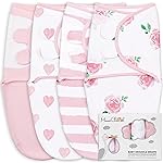 Mama Cheetah Baby Swaddle Bag, Organic Swaddle Blanket, Newborn Swaddle Bags, Adjustable Baby Sleep Sling, Easy Swaddle for Boy Girl 0-3 Months