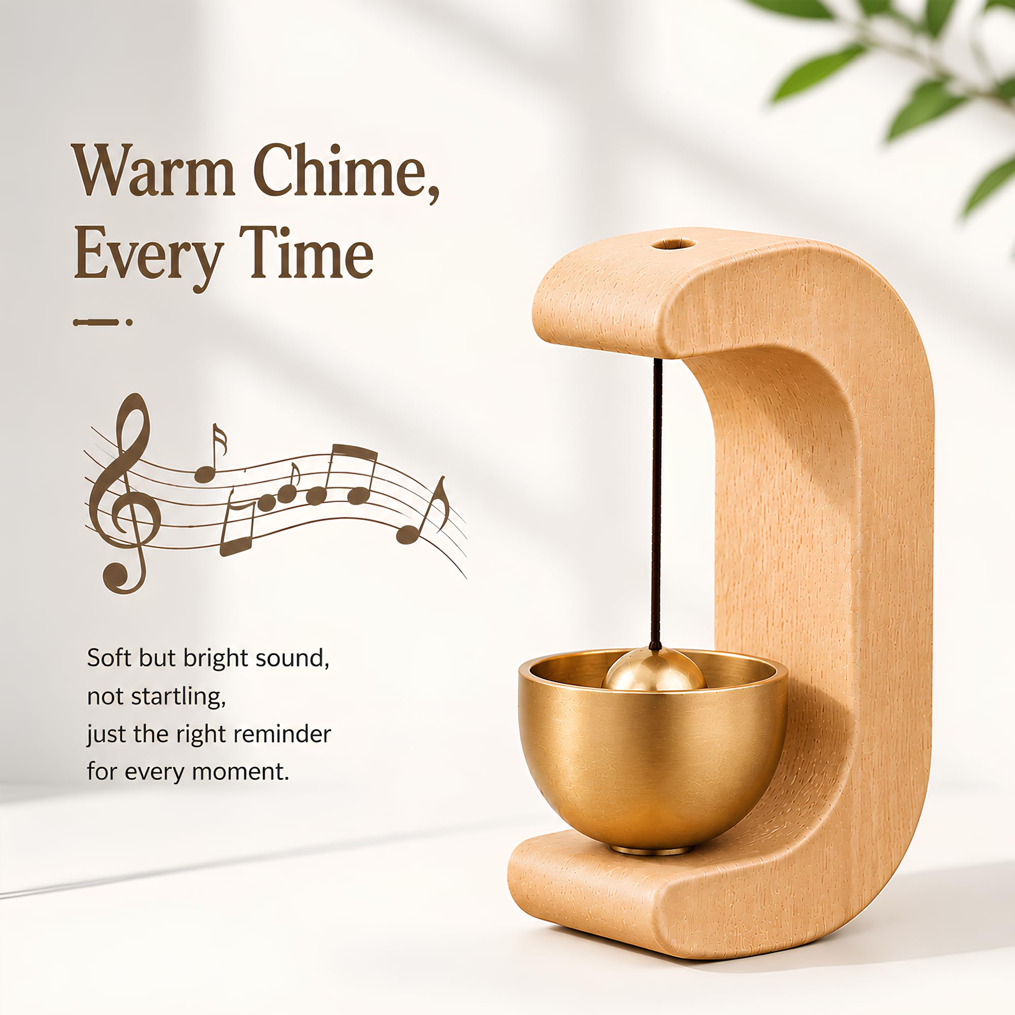 Rustic Wooden Door Chime - 2 Pack -2
