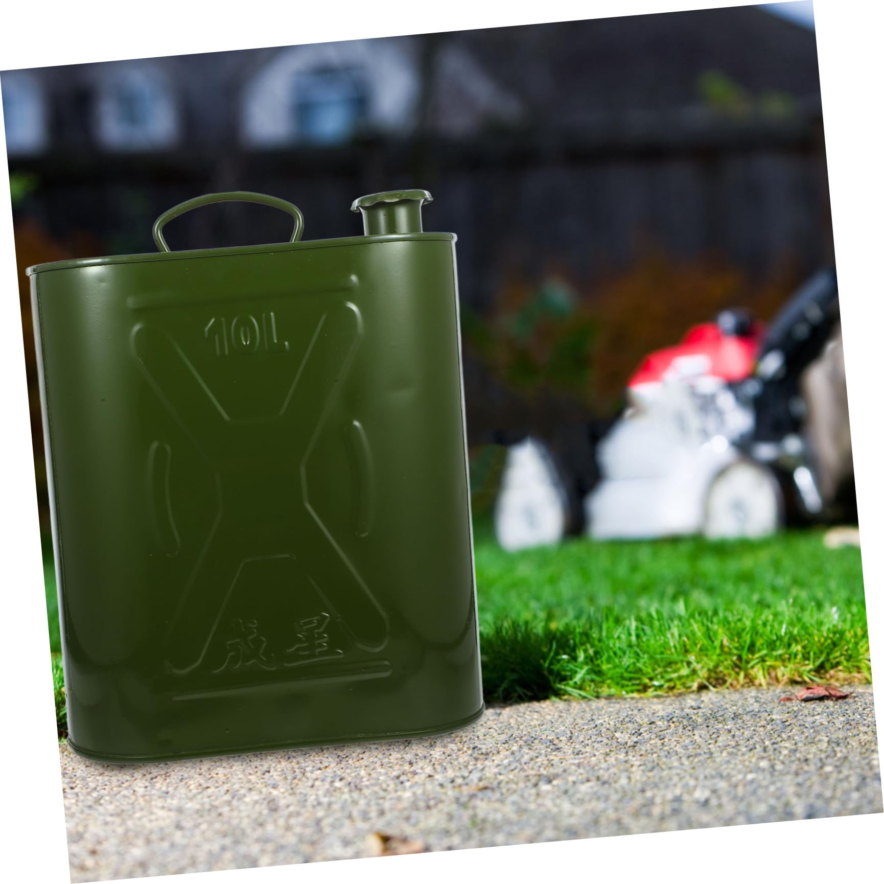 Gatuida 1pezzi Tanica Carburante Da Resistente Contenitore Per Olio Design Pratico Per Domestico e Industriale