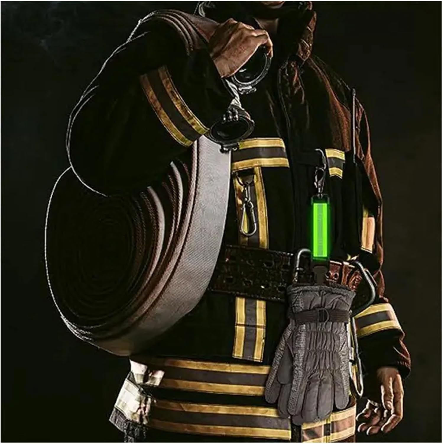 3 Pcs Firefighter Safety Glove Strap Universal Hanger Guard Gloves Keeper Clamps NEW Multifunction Portable Mitten Clips