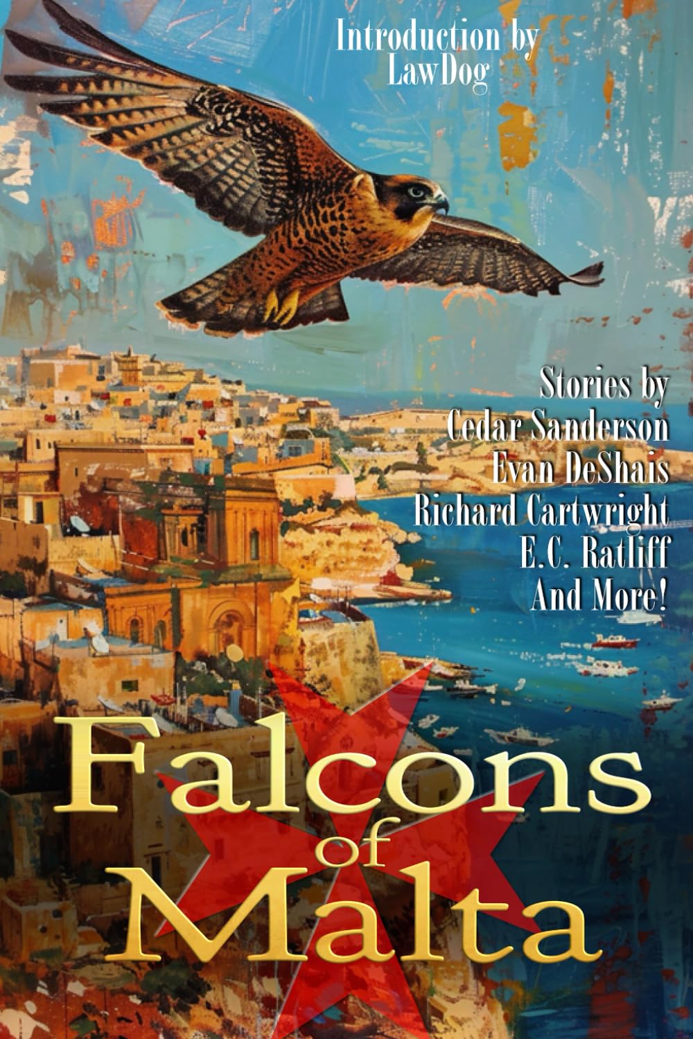 Book cover for Falcons of Malta