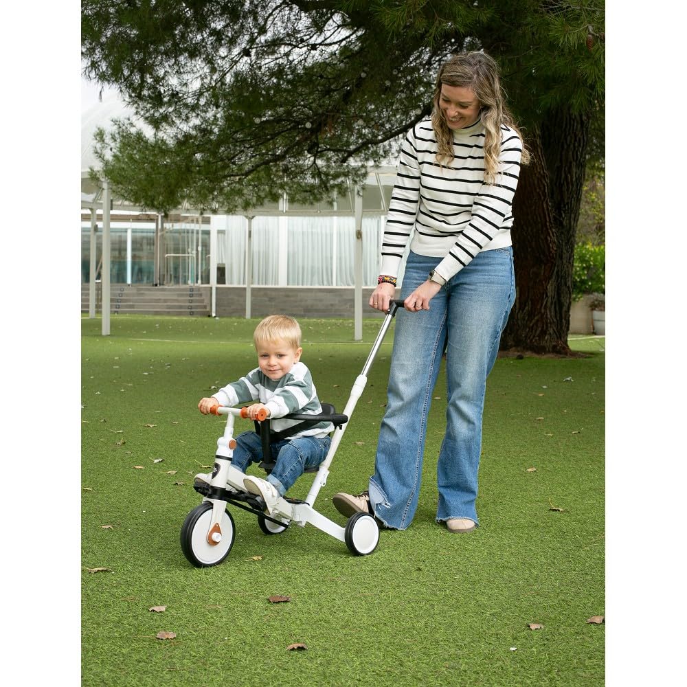 Interbaby Norby: 5 in 1 Dreirad und Laufrad mit Verdeck, 1 bis 5 Jahre