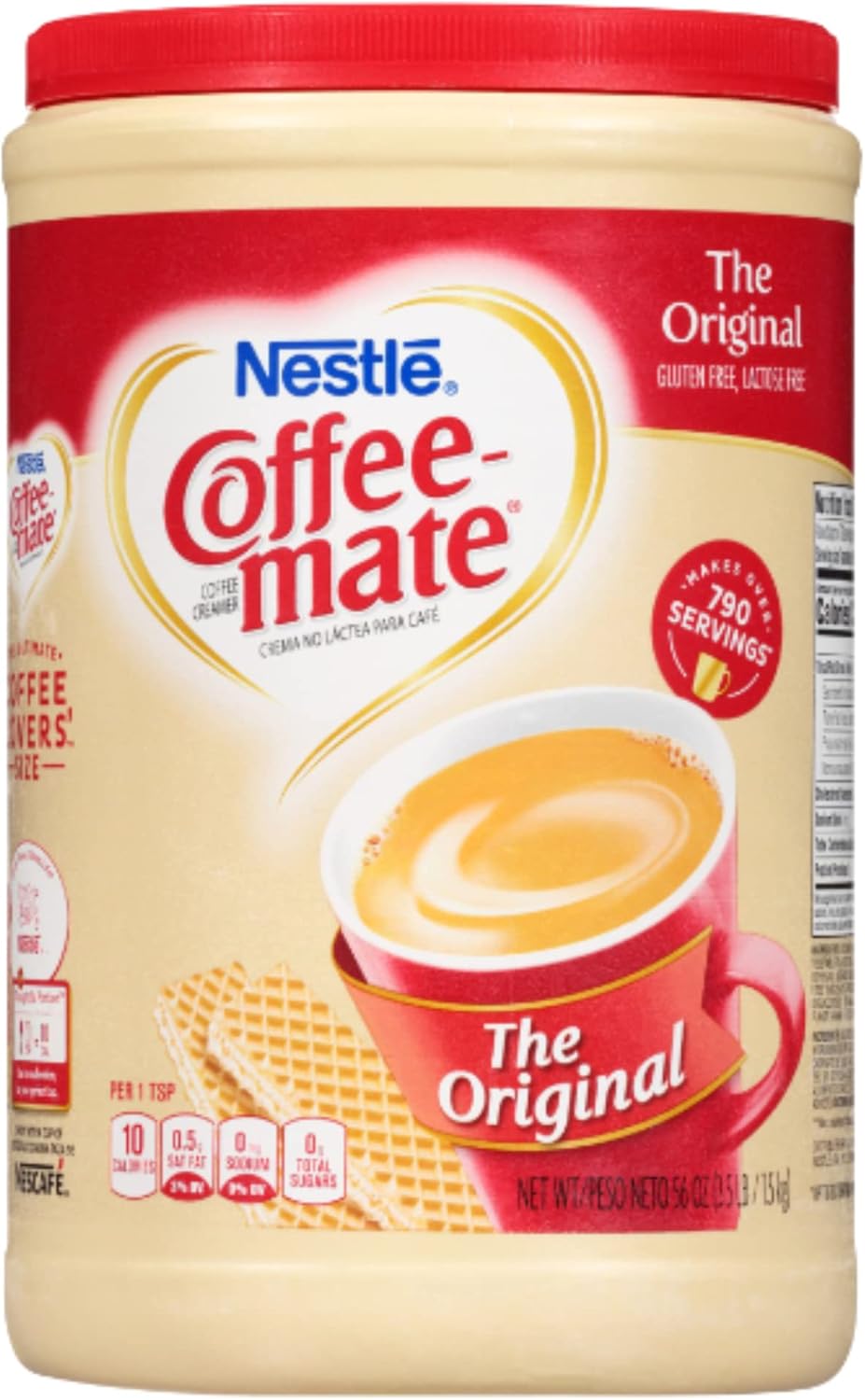 P2P The Original Powdered Coffee Creamer Sugar Free, NonDairy