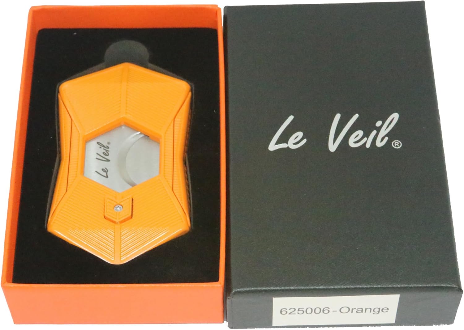 Le Veil A1 Cutter Guillotine Style Spring-Loaded Straight Cut Blade (Black)