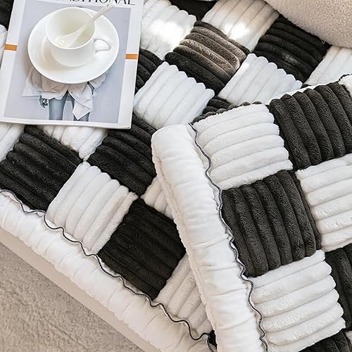 Miniatura 3 de Funda de sofá para mascotas, tapete cuadrado grande a cuadros para mascotas, divertido y mullido, funda de sofá para perro, cama, productos para