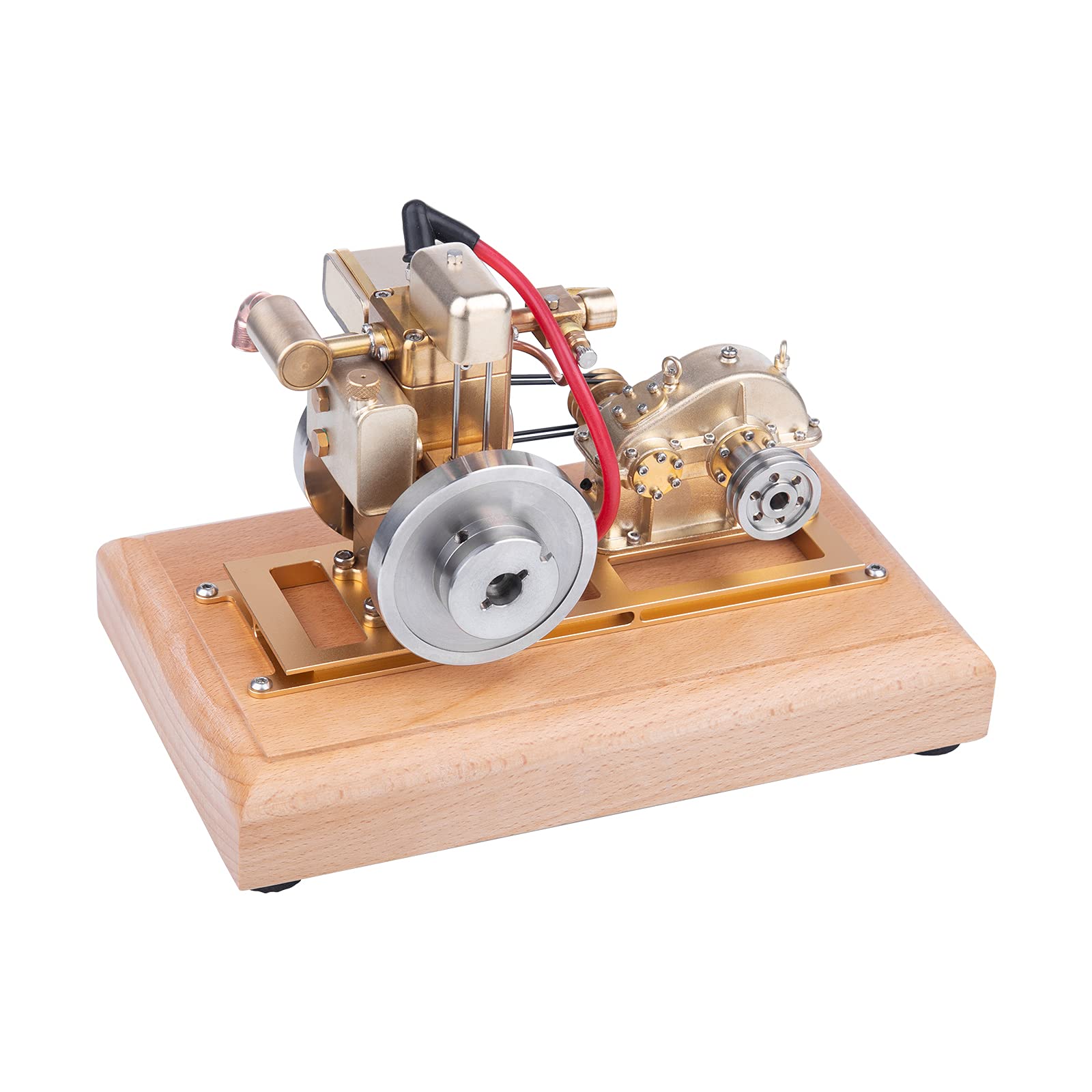 Working Mini Single-Cylinder Engine Model - 4-Stroke Gasoline Engine Kit For Adults