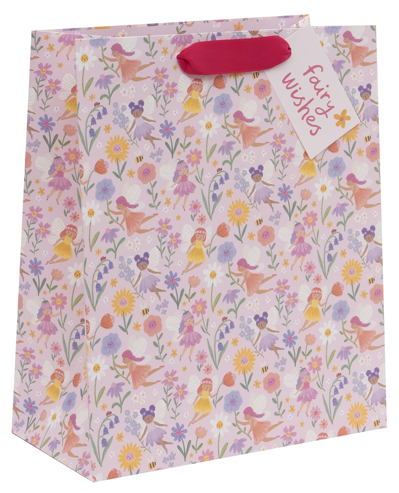 Glick M Large Gift Bag - Fairy Wishes Design - 260 X 315 X 135M
