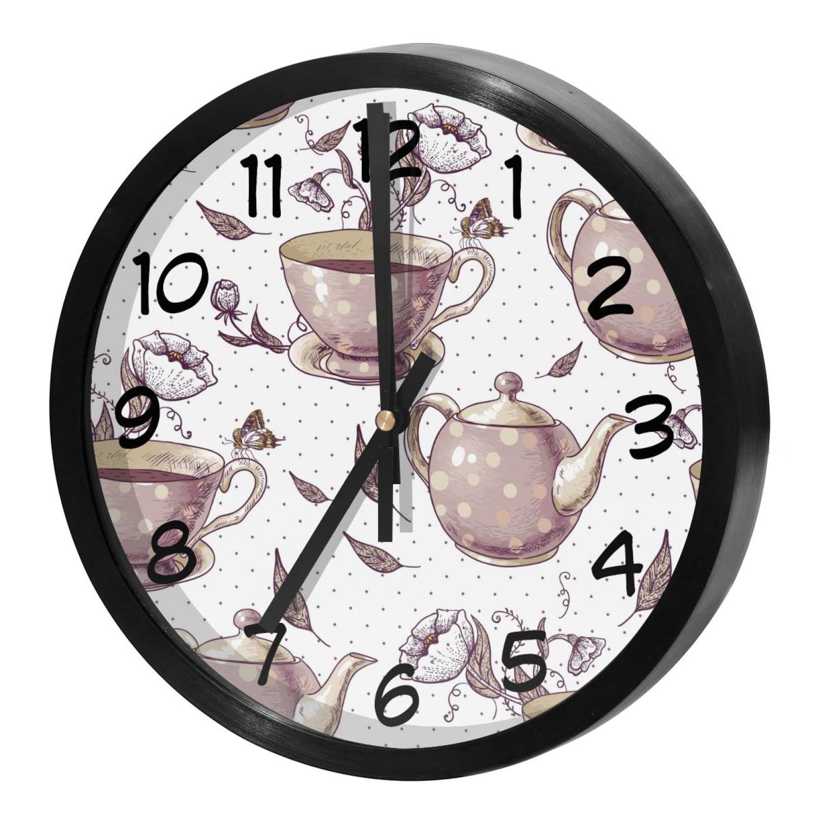 Horloge murale silencieuse sans tic-tac pour retrouver le sommeil et la sérénité
