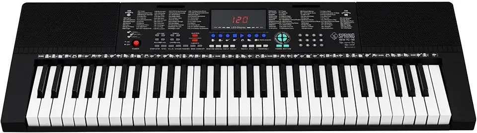 Teclado Estudante Spring New Tc161 61 Teclas
