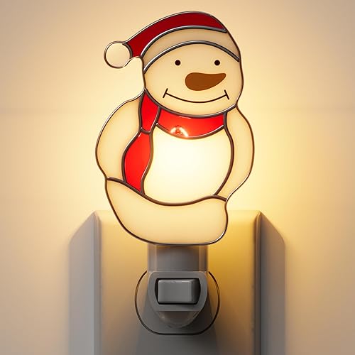 Miniatura 10 de Halloween Bat Pumpkin Luminous Night Lights Plug into Wall, Fluorescence Metal Bright Plug in Nightlight, Halloween Christmas Valentine Holidays Gift