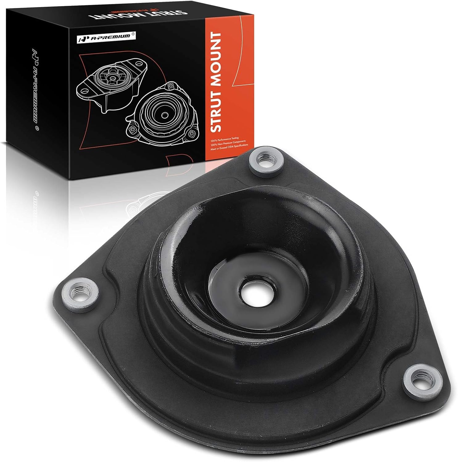 A-Premium Front Left Suspension Strut Mount Compatible with Nissan Sentra 2013-2019 NV200 2013-2017 Chevrolet City Express 2015-2017