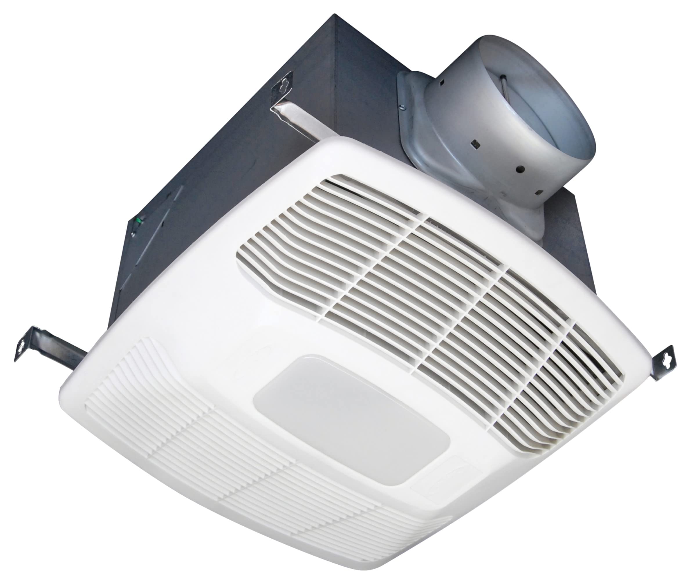 Air King White 150 CFM Single Speed 0.6 Sone Ceiling Exhaust Bath Fan with  LED Light, ENERGY STAR - Amazon.com