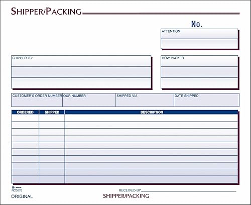 Adams Juego de unidades de envío y embalaje, 8.5 x 7.44 pulgadas, 3 partes, sin carbono, paquete de 100, blanco, canario y rosa (NC3876)