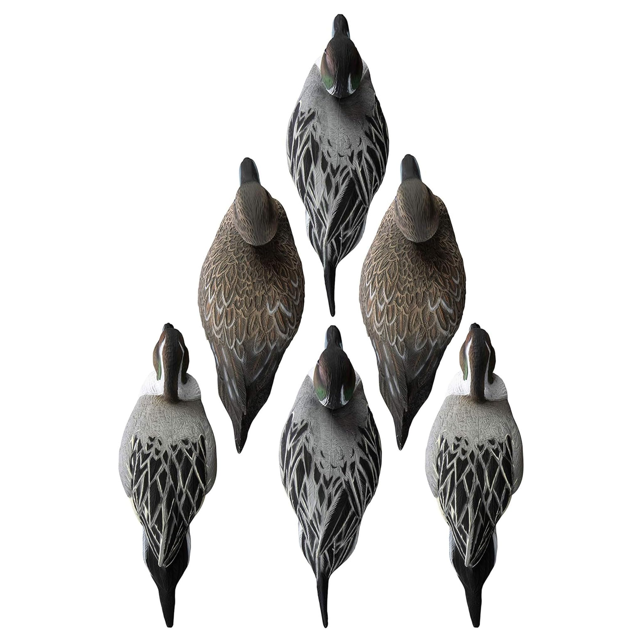 Higdon Outdoors Señuelos de pato Pintail de acorazado, relleno de espuma…