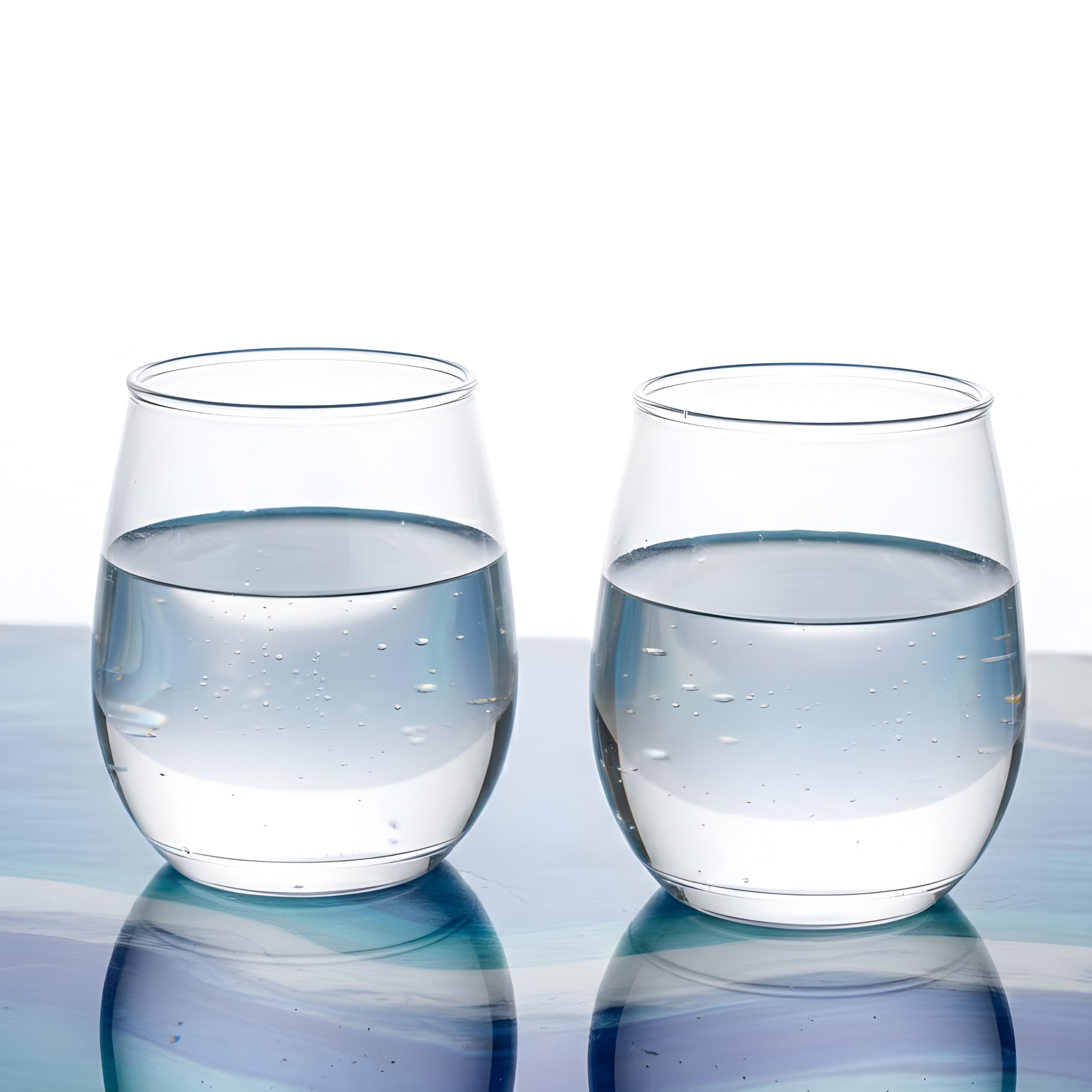 POP 400ml Vino Cups - White, Pack of 12 | Unbreakable & Recylable Plastic Wine Glasses | Crystal Clear Glasses for Home, Parties & Outdoor Use | Serving for Juice, Water, Soft Drink Glass Set