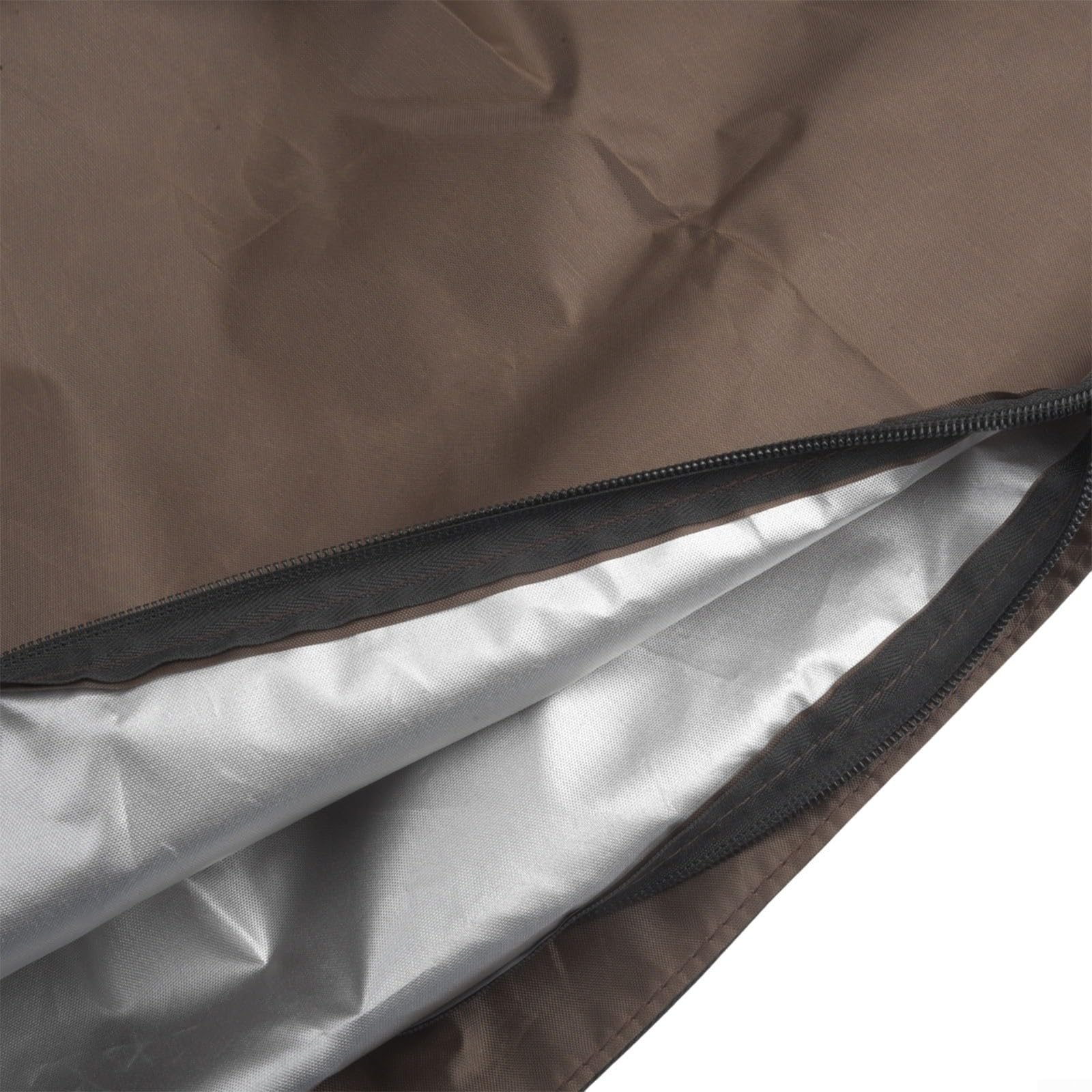 Teleskop-Staubschutz, 160 x 120 cm, 420D Oxford-Stoff, wasserdichte Teleskop-Abdeckung, Outdoor, Sonnenschutz, Astronomische Teleskop-Abdeckung mit verstellbarem Kordelzug (Meter, weiß)
