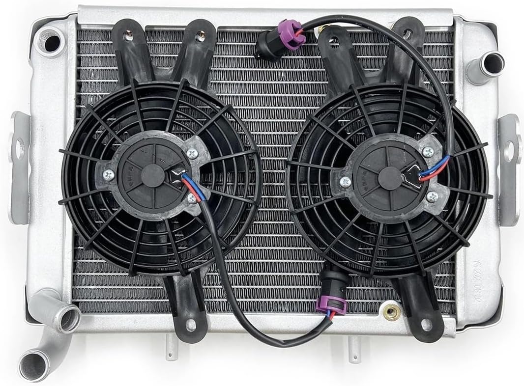 Radiator With Fans For L-nhai 260cc 300cc LH260 LH300 ATV Quad