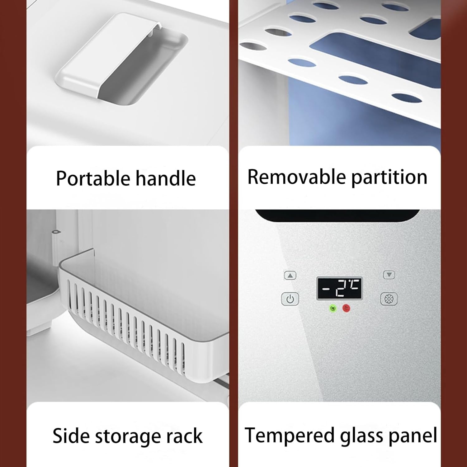 Compact Single Door Fridge, Mini Refrigerator, Energy Efficient Small Refrigerators for Apartment, Office, Bedroom, Room, Dorm, Living