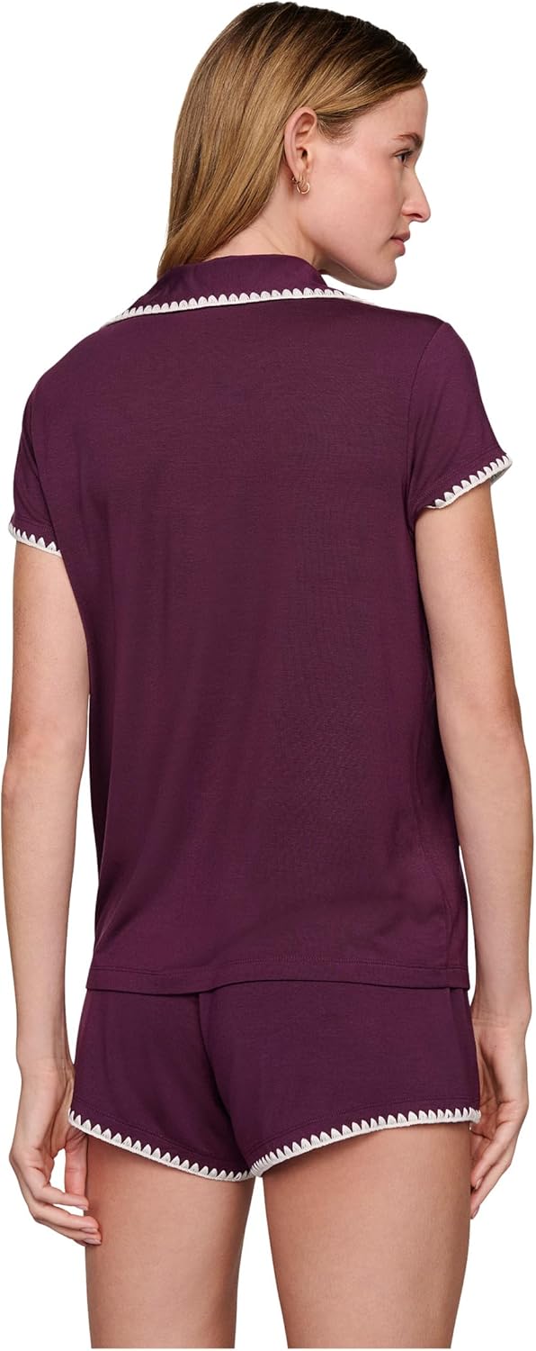 Eberjey Women's The Frida Whip Stitch Short Pajama Set - Image 2