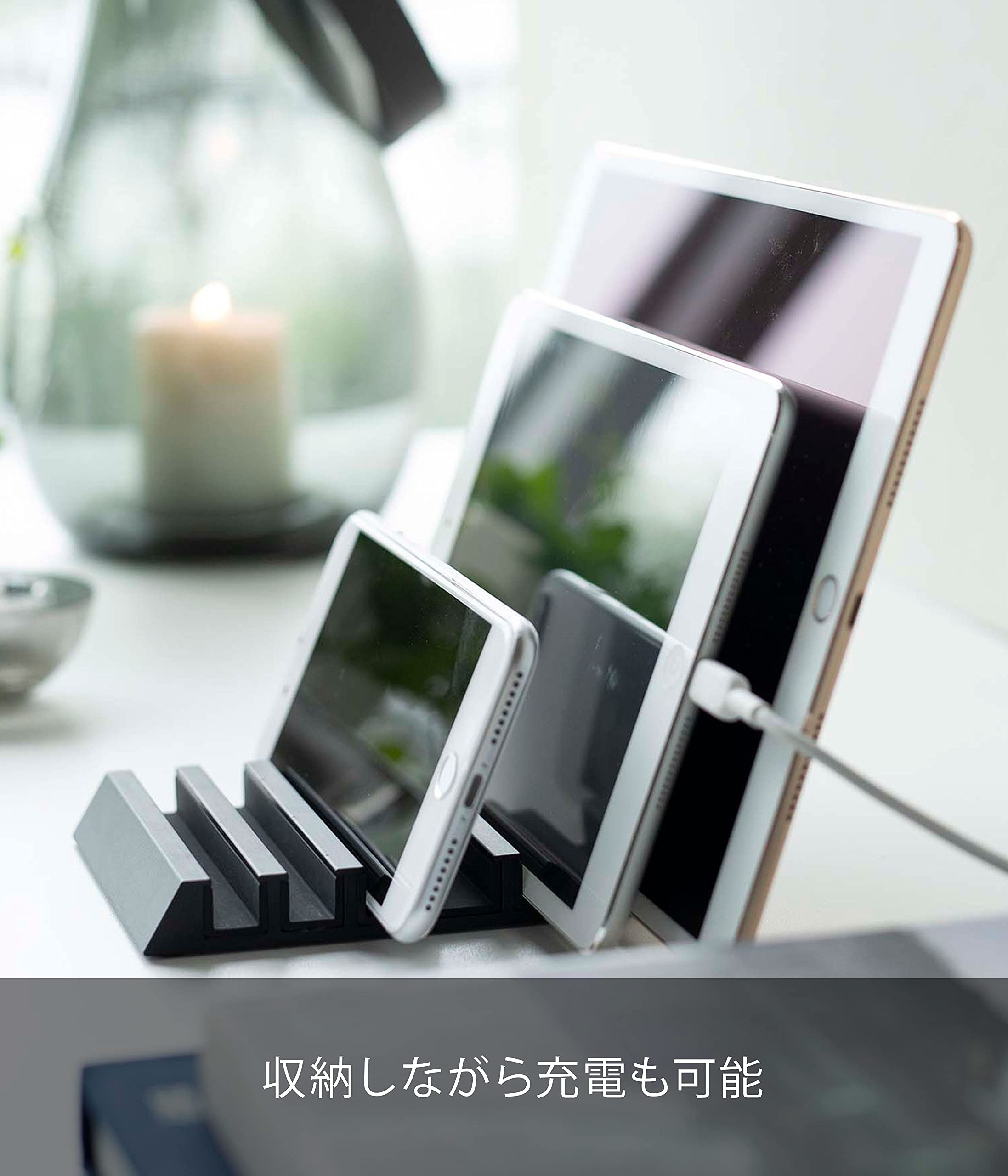win11 タブレット スタンド付き バッテリー新品　初期不良保証付き13.3 Amazon.co.jp: 山崎実業(Yamazaki) タブレットスタンド ブラック 約