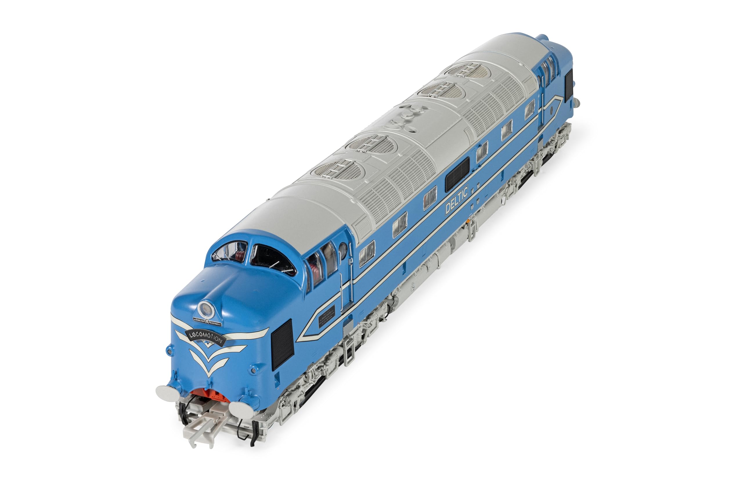 Hornby R30420 Dublo DP1 Deltic NRM, lokomotywa spalinowa, model kolejki w skali OO, gotowy do DCC, odlew ciśnieniowy, 14 lat+