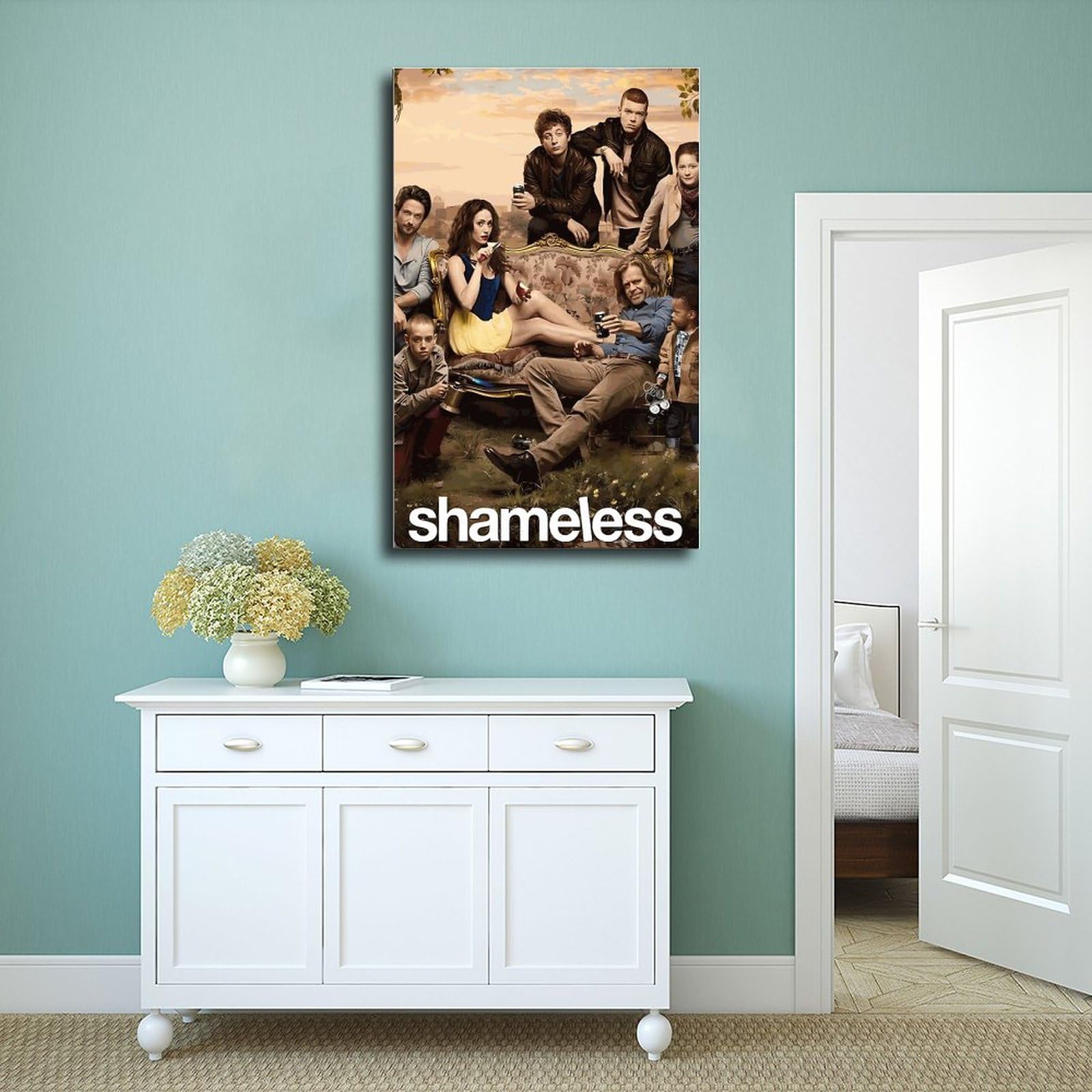 Poster Su Tela Greb Shameless TV - 40x60 Cm - Decorazione Murale Per Soggiorno E Camera