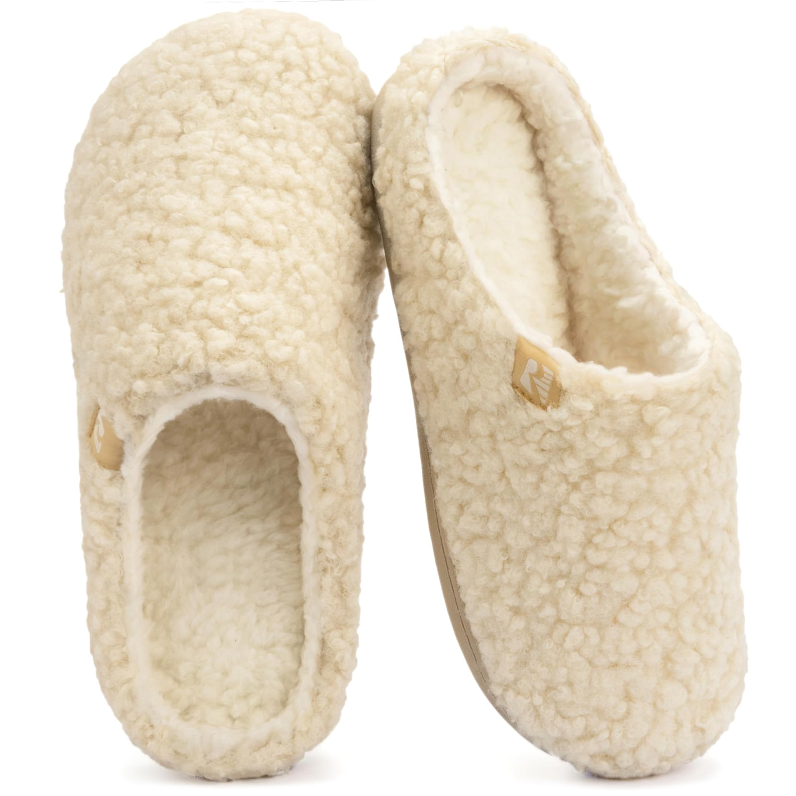 RockDove Women's Plush Retreat Sherpa Fleece Clog Slipper