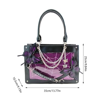 Butterfly Tote Bag - Dark Style Labyrinth Butterfly Tote Bag, Dark Style Butterfly Tote Bag | Reusable Shopping Bags for Women, Fitness,