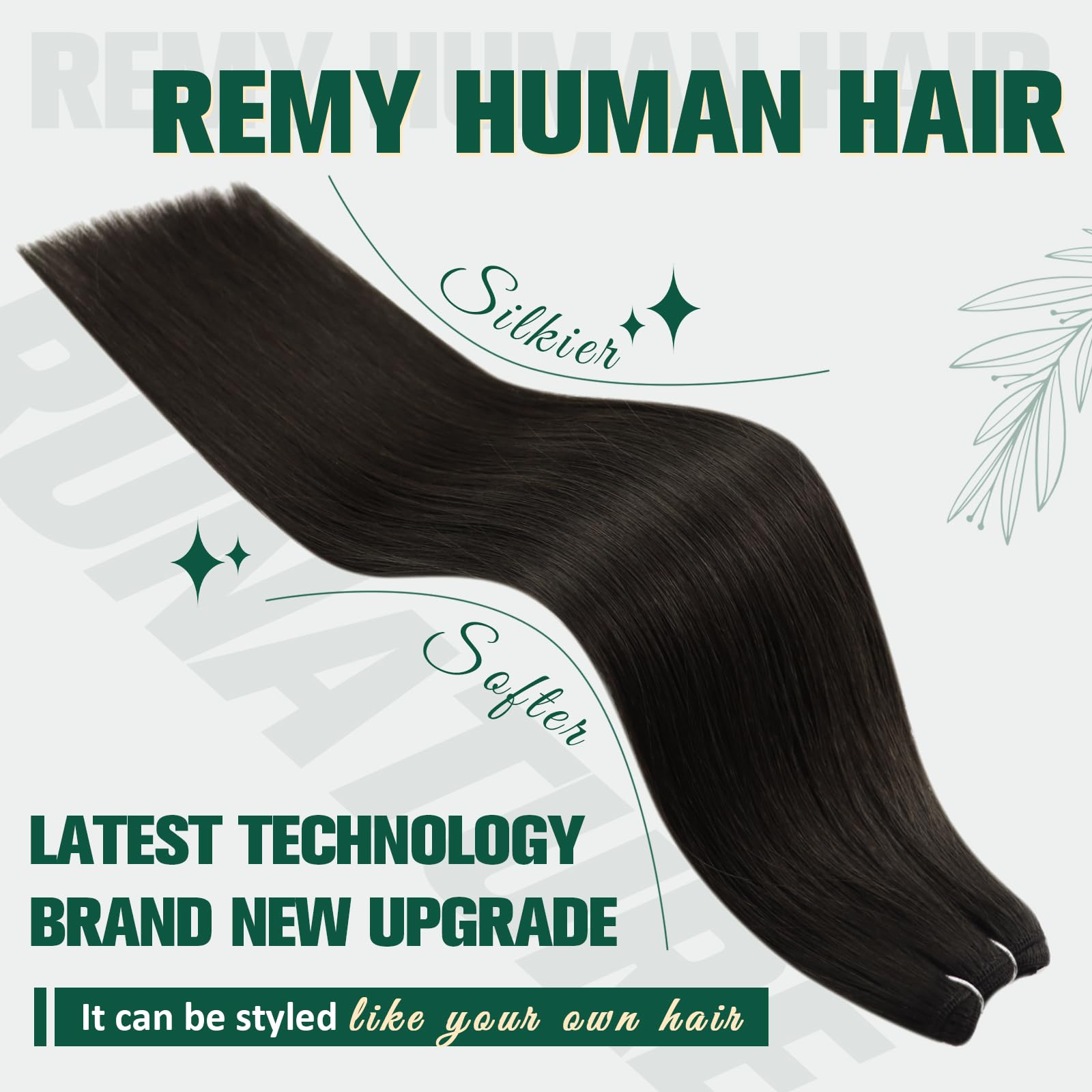 Amazon.com : Brown Sew in Hair Extensions Real Human Hair 