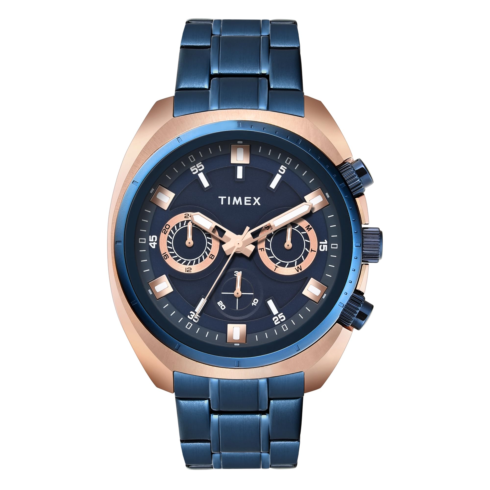 timex Blue Round Dial Analog Men's Watch - TWEG28203-picture-21
