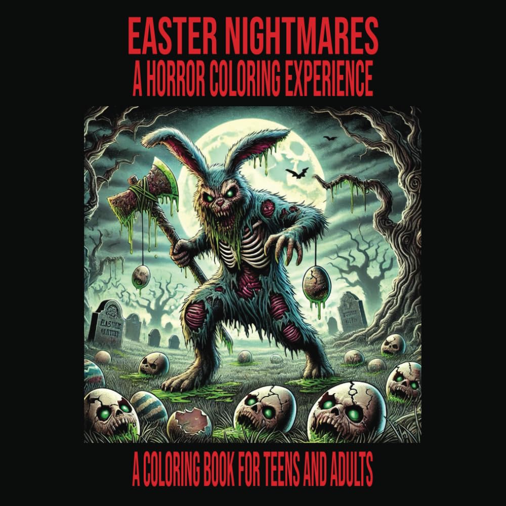 Easter Nightmares: A Horror Coloring Experience