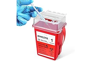 1 Quart Sharps Disposal Container for Home Use