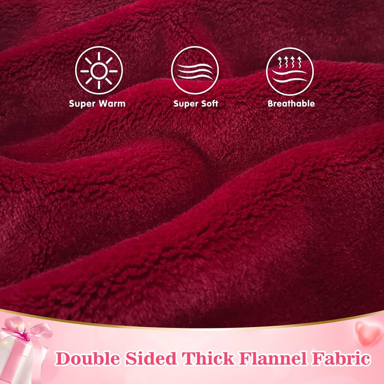 Waitu Wearable Blanket Sweatshirt for Women and Men Super Warm and Cozy Big Blanket Hoodie - Image 4