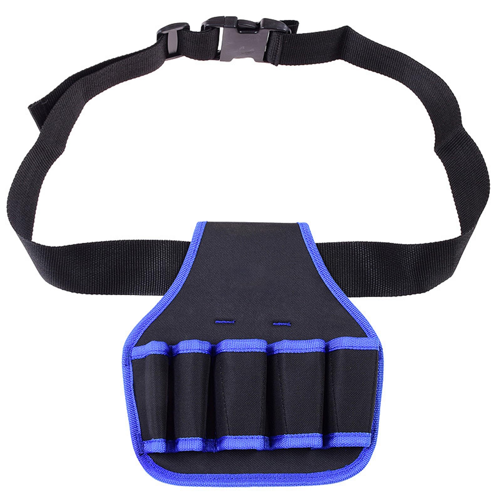 YHAILI 5 Pocket Tool Pouches 600D Oxford Fabric Waist Belt Lightweight Design For Electricians Carpenters Work Essential