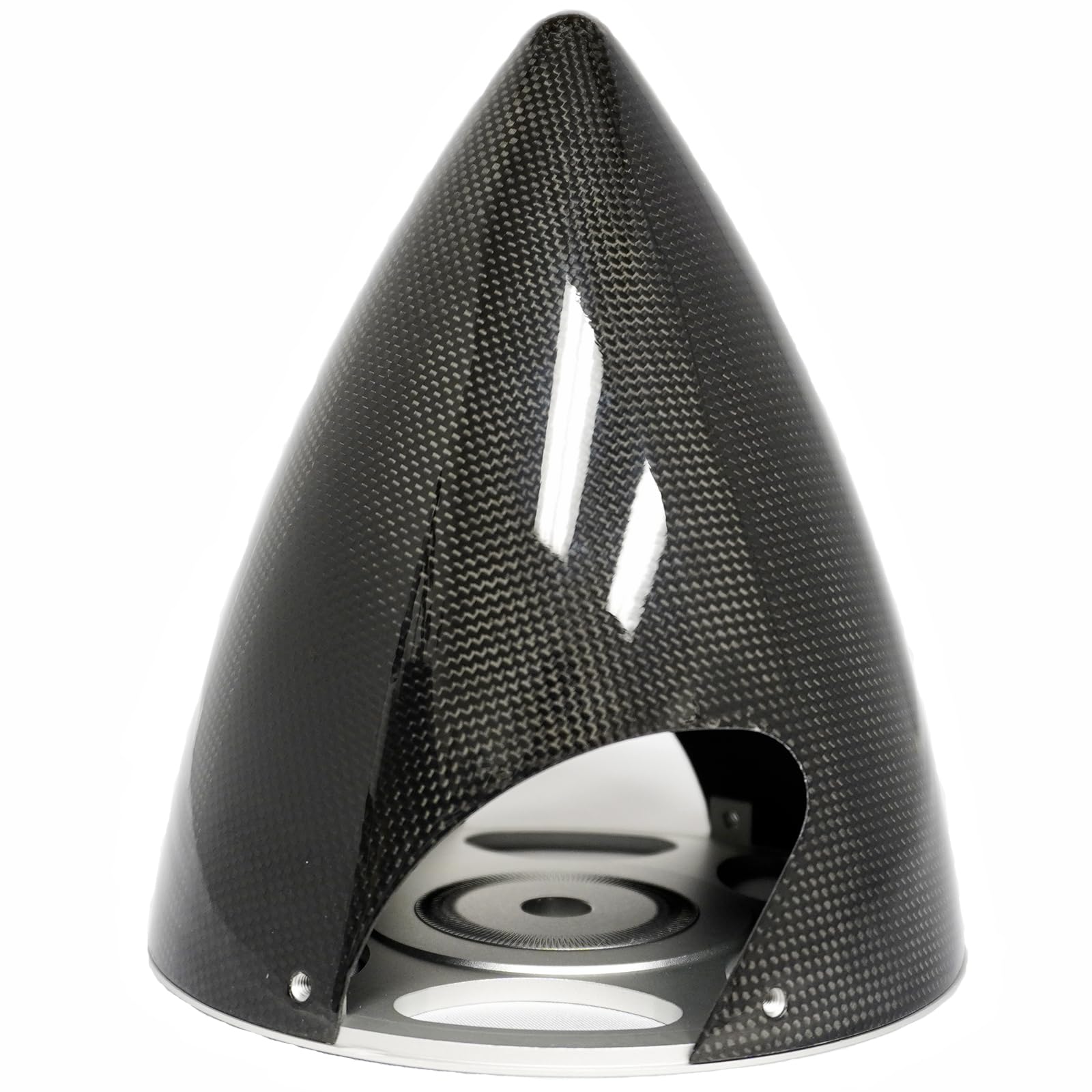 XOAR RC Carbon Fiber Spinner for 2-Blade Propeller Gas Fixed-Wing Model Airplanes (6 Inch, Tractor Wide Slot)…